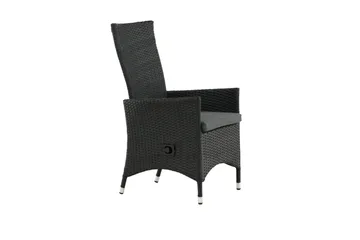 Padova Karmstol Svart - Venture Home - Hagemøbler & utemiljø - Stoler & Lenestoler - Spisestol ute