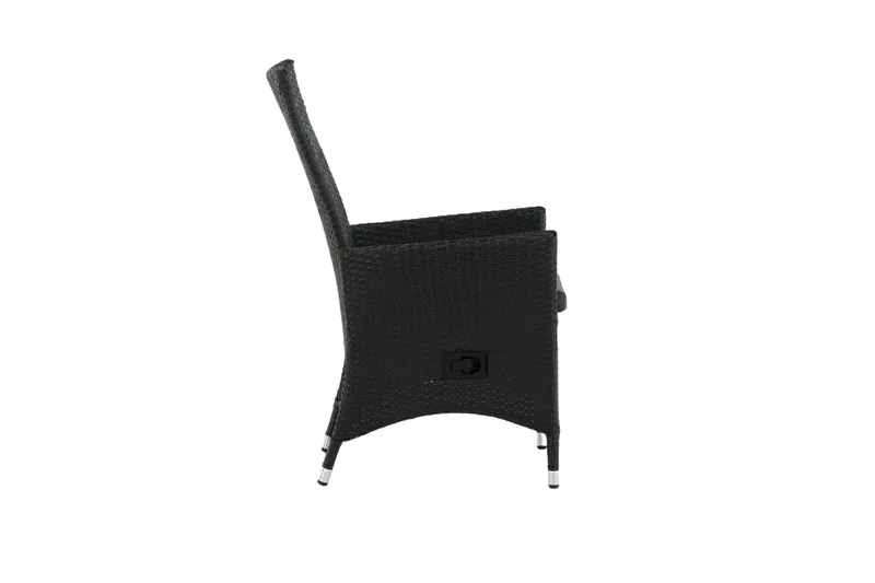 Padova Karmstol Svart - Venture Home - Hagemøbler & utemiljø - Stoler & Lenestoler - Spisestol ute