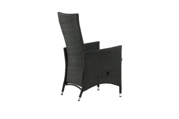 Padova Karmstol Svart - Venture Home - Hagemøbler & utemiljø - Stoler & Lenestoler - Spisestol ute