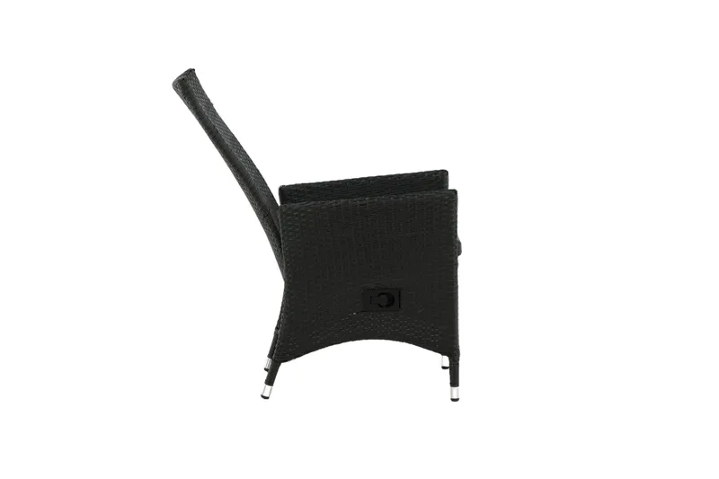 Padova Karmstol Svart - Venture Home - Hagemøbler & utemiljø - Stoler & Lenestoler - Spisestol ute