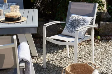 Pereta Hagestol 4-pk 50 cm - Hvit - Hagemøbler & utemiljø - Stoler & Lenestoler - Spisestol ute