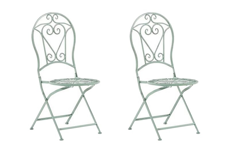 Piossasco Stol 2-pk - Grønn - Hagemøbler & utemiljø - Stoler & Lenestoler - Spisestol ute