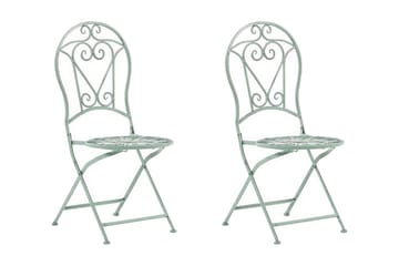 Piossasco Stol 2-pk - Grønn - Hagemøbler & utemiljø - Stoler & Lenestoler - Spisestol ute