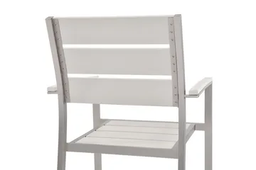 Purujosa Hagestol 6-pk - Hvit - Hagemøbler & utemiljø - Stoler & Lenestoler - Spisestol ute