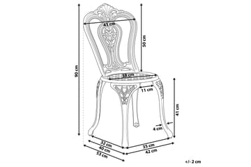 Radogna Stol 2-pk - Brun - Hagemøbler & utemiljø - Stoler & Lenestoler - Spisestol ute