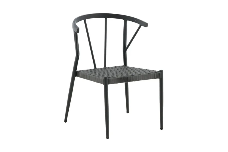 Stina Karmstol - Svart - Hagemøbler & utemiljø - Stoler & Lenestoler - Spisestol ute