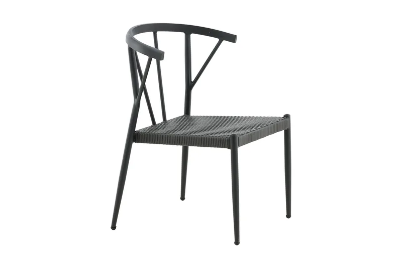 Stina Karmstol - Svart - Hagemøbler & utemiljø - Stoler & Lenestoler - Spisestol ute