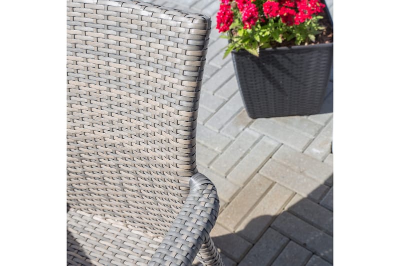 Stol LARACHE 57x61xH83 grå - Hagemøbler & utemiljø - Stoler & Lenestoler - Spisestol ute