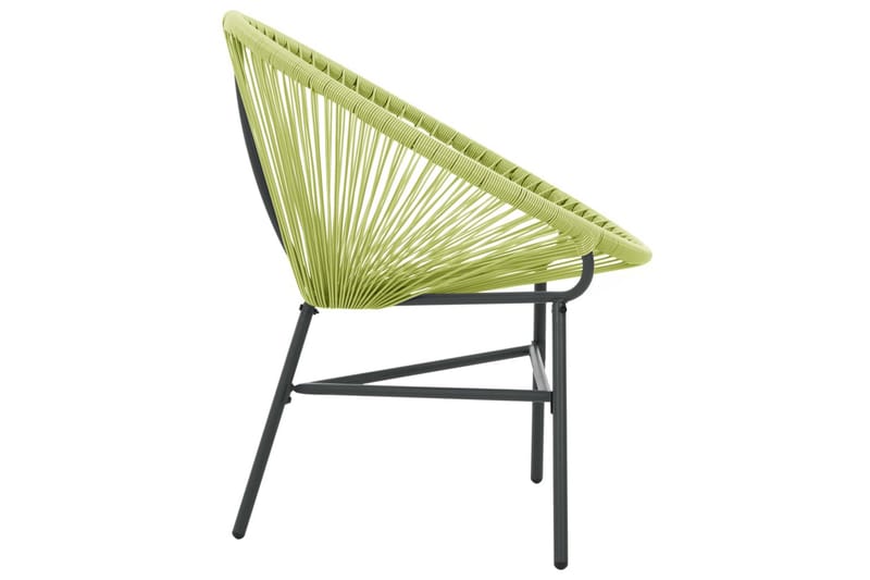 Trådstol utendørs polyrotting grønn - grønn - Balkongstoler - Spisestol ute