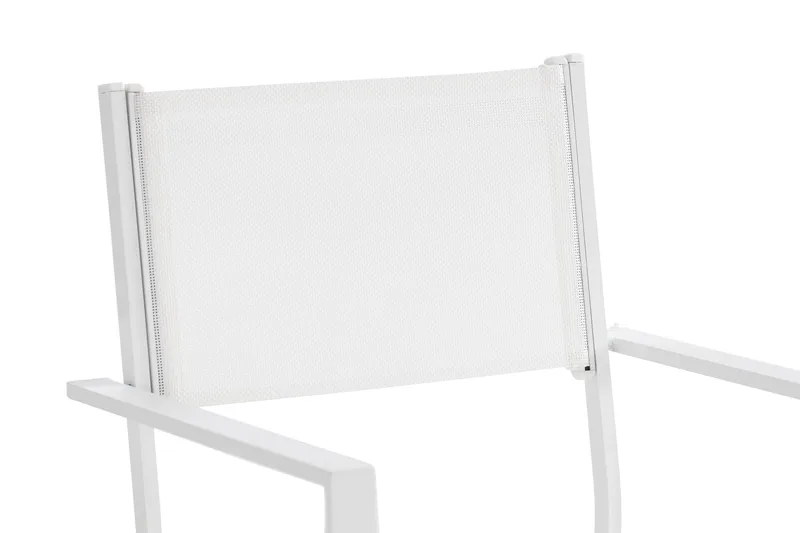 Tunis stablestol - Hvit/Hvit - Hagemøbler & utemiljø - Stoler & Lenestoler - Spisestol ute