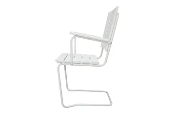 Vaxholm Karmstol Hvit - KWA - Hagemøbler & utemiljø - Stoler & Lenestoler - Spisestol ute