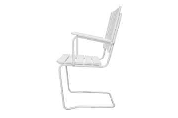 Vaxholm Karmstol Hvit - KWA - Hagemøbler & utemiljø - Stoler & Lenestoler - Spisestol ute