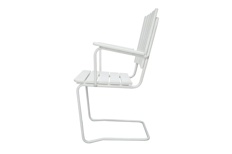 Vaxholm Karmstol Hvit - KWA - Hagemøbler & utemiljø - Stoler & Lenestoler - Spisestol ute