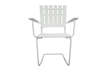 Vaxholm Karmstol Hvit - KWA - Hagemøbler & utemiljø - Stoler & Lenestoler - Spisestol ute