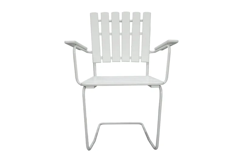 Vaxholm Karmstol Hvit - KWA - Hagemøbler & utemiljø - Stoler & Lenestoler - Spisestol ute