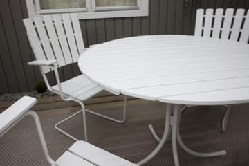Vaxholm Karmstol Hvit - KWA - Hagemøbler & utemiljø - Stoler & Lenestoler - Spisestol ute