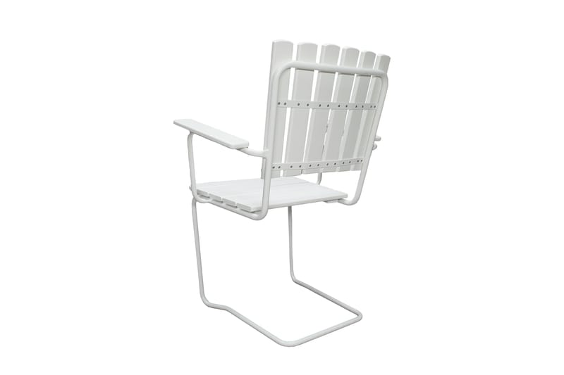Vaxholm Karmstol Hvit - KWA - Hagemøbler & utemiljø - Stoler & Lenestoler - Spisestol ute