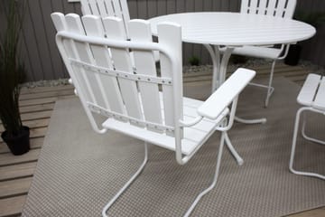 Vaxholm Karmstol Hvit - KWA - Hagemøbler & utemiljø - Stoler & Lenestoler - Spisestol ute