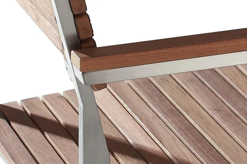 Viareggio Stol 6-pk 53 cm - Tre / Natur - Hagemøbler & utemiljø - Stoler & Lenestoler - Spisestol ute