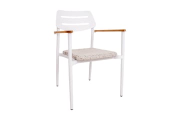 Wales Stol Hvit - Hagemøbler & utemiljø - Stoler & Lenestoler - Spisestol ute