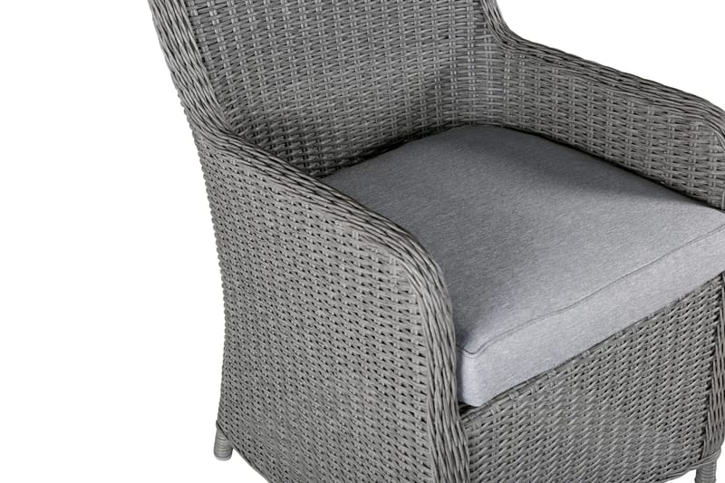 Wembley Karmstol - Grå - Hagemøbler & utemiljø - Stoler & Lenestoler - Spisestol ute