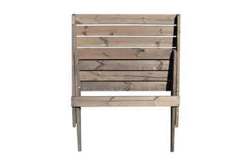 Stol EcoFurn Granny Double Furu Oljert Grå - Grå - Hagemøbler & utemiljø - Stoler & Lenestoler - Utelenestoler