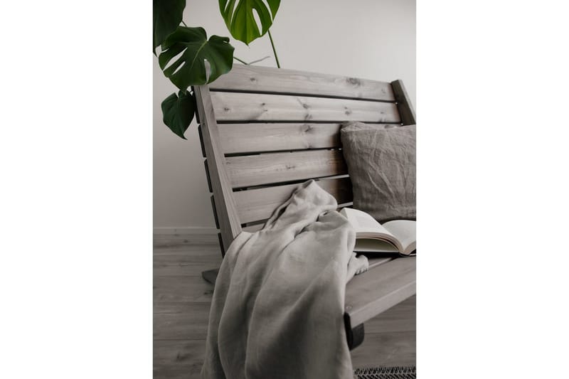 Stol EcoFurn Granny Double Furu Oljert Grå - Grå - Hagemøbler & utemiljø - Stoler & Lenestoler - Utelenestoler