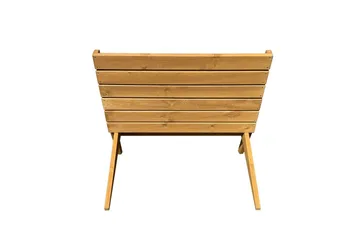 Stol EcoFurn Granny Double Furu Oljert Natur - Natur - Hagemøbler & utemiljø - Stoler & Lenestoler - Utelenestoler