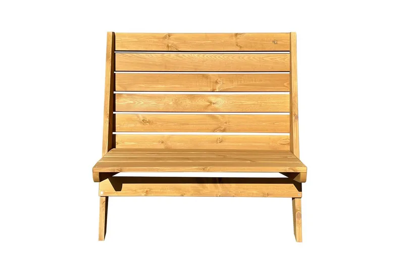 Stol EcoFurn Granny Double Furu Oljert Natur, Natur