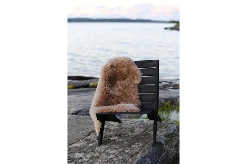 Stol EcoFurn Granny Furu Oljet Svart - Svart - Hagemøbler & utemiljø - Stoler & Lenestoler - Utelenestoler