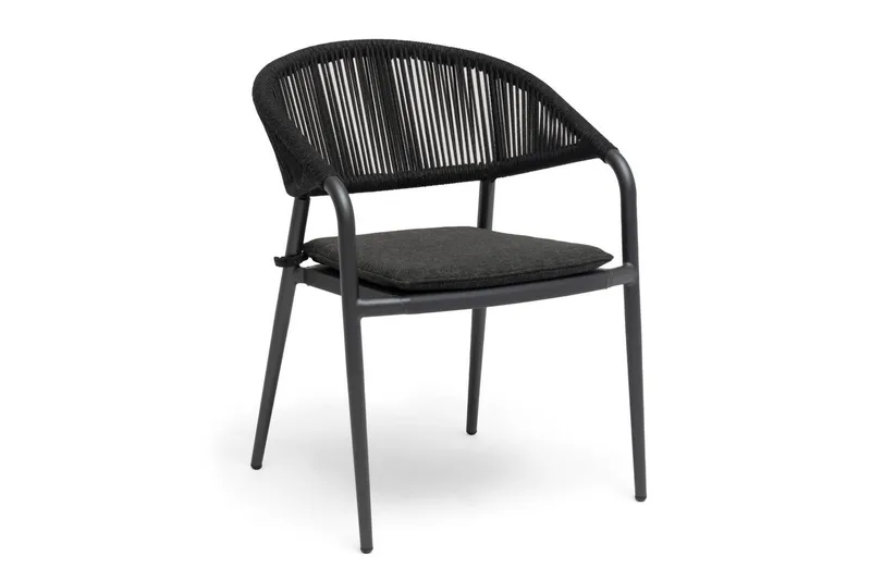 Stol Hillerstorp Ekeryd 4-pakk Antrasittgrå