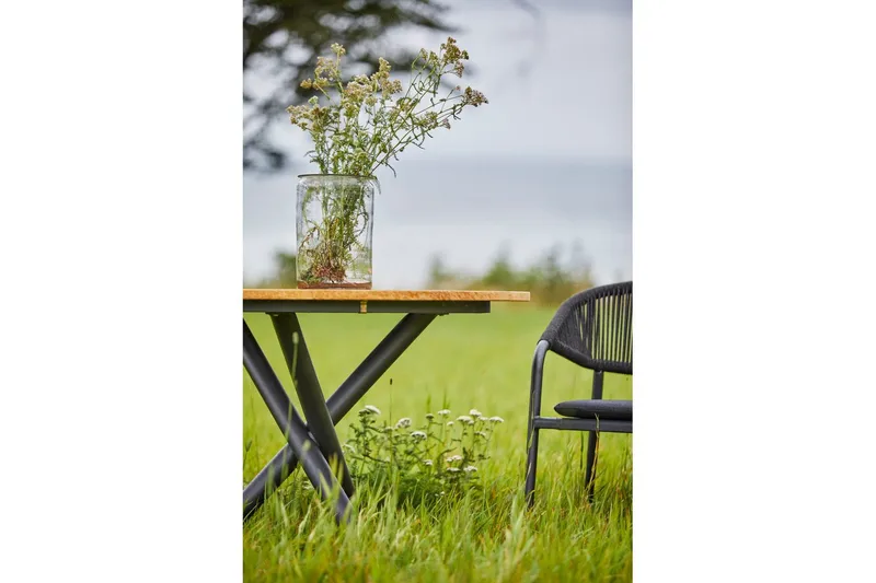 Stol Hillerstorp Ekeryd 4-pakk Antrasittgrå - Hagemøbler & utemiljø - Stoler & Lenestoler - Utelenestoler