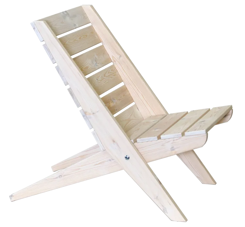 Stol Hillerstorp Granny Double Furu Oljet, Hvit