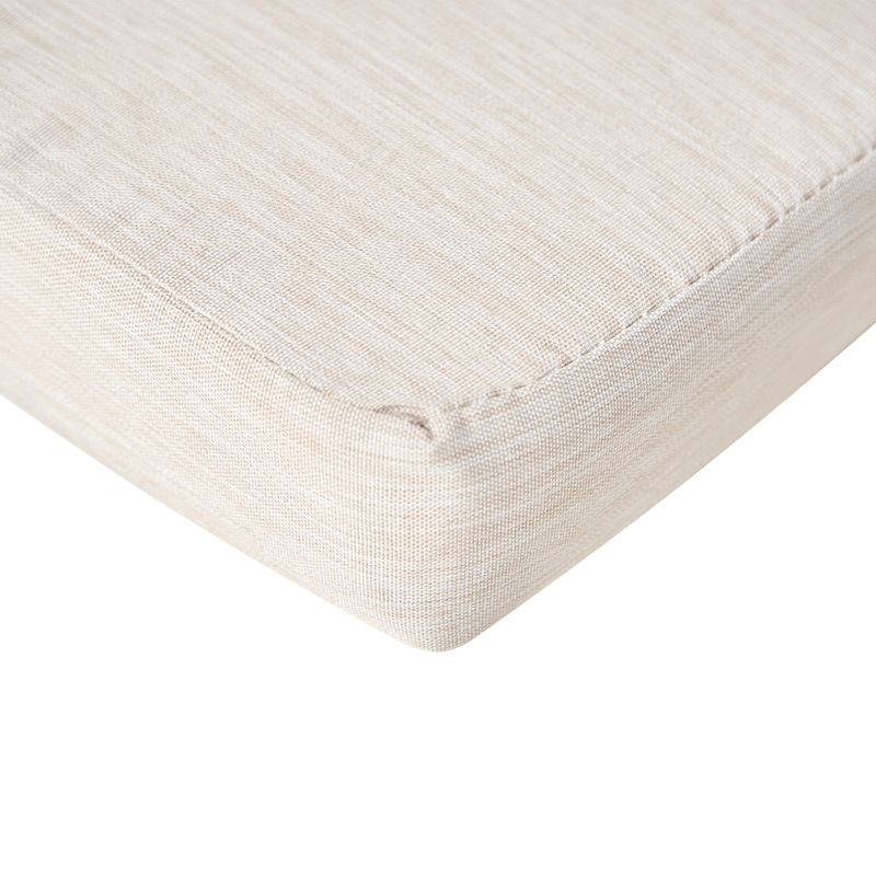 Stol utendørs med pute Amantea Premium akasietre - Brun/Lys beige - Hagemøbler & utemiljø - Stoler & Lenestoler - Posisjonsstoler