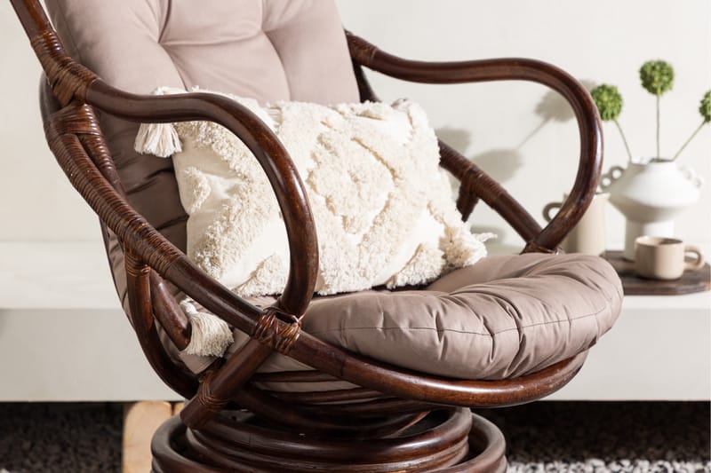 Swing Utestol - Mørk valnøtt - Hagemøbler & utemiljø - Stoler & Lenestoler - Utelenestoler