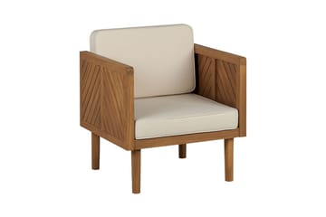 Taviano Utelenestol - Lys Brun/Beige - Hagemøbler & utemiljø - Stoler & Lenestoler - Utelenestoler