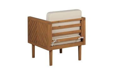 Taviano Utelenestol - Lys Brun/Beige - Hagemøbler & utemiljø - Stoler & Lenestoler - Utelenestoler