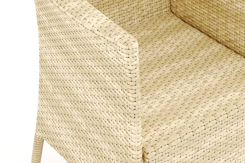 Thor utelenestol – loungestol utemøbler i kunstrotting - Beige - Hagemøbler & utemiljø - Stoler & Lenestoler - Utelenestoler