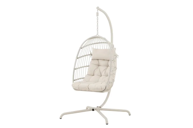 Trezza Hengestol Utendørs 75x70 cm, Beige