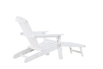 Tropea solseng utendørs - Hvit - Hagemøbler & utemiljø - Stoler & Lenestoler - Solstoler