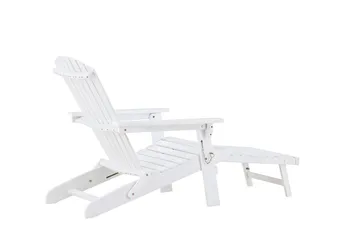 Tropea solseng utendørs - Hvit - Hagemøbler & utemiljø - Stoler & Lenestoler - Solstoler