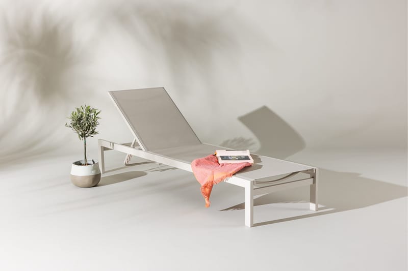 Tunis Solseng Beige - Hagemøbler & utemiljø - Stoler & Lenestoler - Solsenger & solvogner