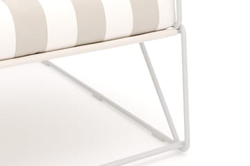 Usteryd Lounge Lenestol Utendørs - Beige/Stripet - Hagemøbler & utemiljø - Stoler & Lenestoler - Utelenestoler