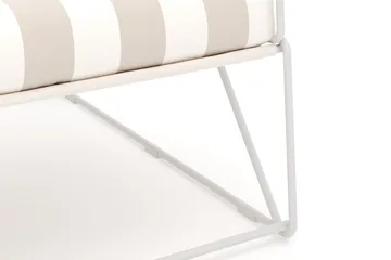 Usteryd Lounge Lenestol Utendørs - Beige/Stripet - Hagemøbler & utemiljø - Stoler & Lenestoler - Utelenestoler