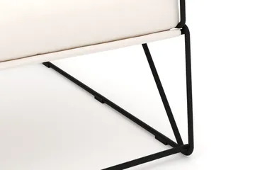 Usteryd Lounge Lenestol Utendørs - Svart/Beige - Hagemøbler & utemiljø - Stoler & Lenestoler - Utelenestoler