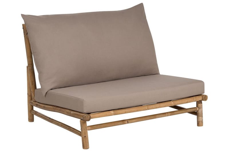 Utelenestol Rosthern - Lys Brun/Beige - Hagemøbler & utemiljø - Stoler & Lenestoler - Utelenestoler