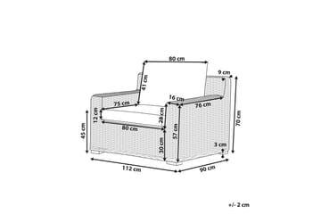 Apriliana Karmstol - Hagemøbler & utemiljø - Stoler & Lenestoler - Utelenestoler
