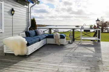 Bara Vara Lenestol - Hvitlasert - Hagemøbler & utemiljø - Stoler & Lenestoler - Utelenestoler