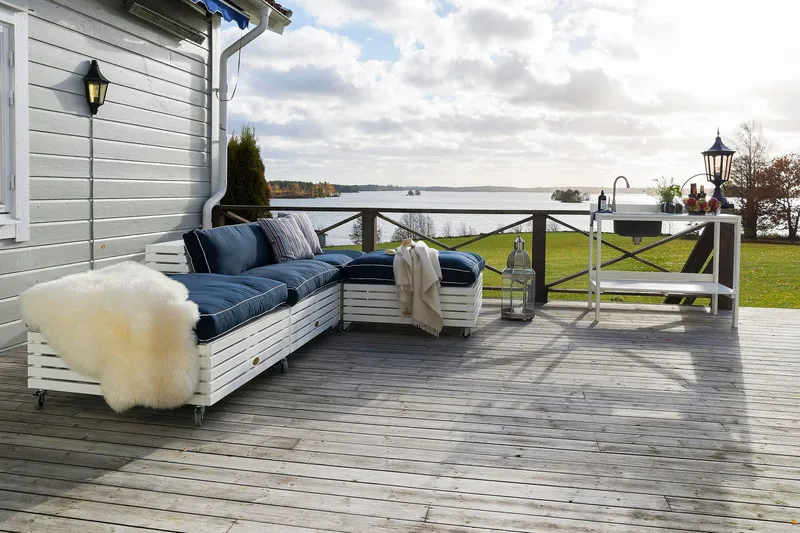 Bara Vara Lenestol - Hvitlasert - Hagemøbler & utemiljø - Stoler & Lenestoler - Utelenestoler