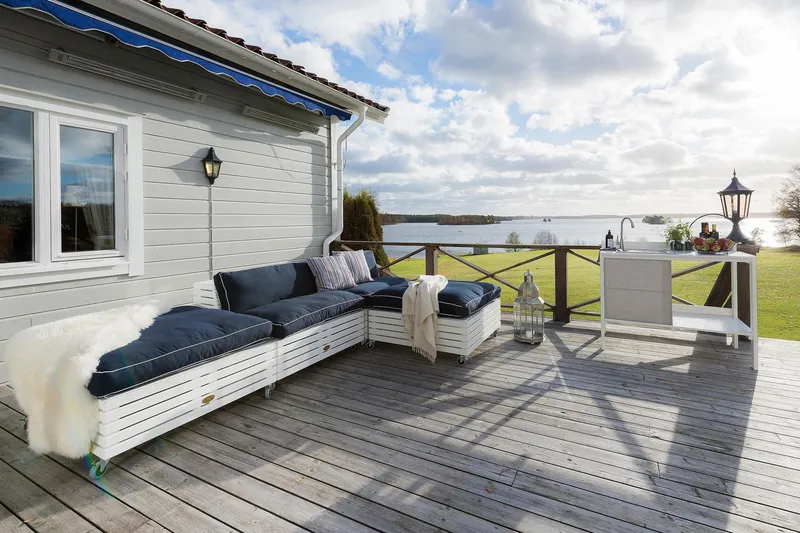 Bara Vara Lenestol - Hvitlasert - Hagemøbler & utemiljø - Stoler & Lenestoler - Utelenestoler